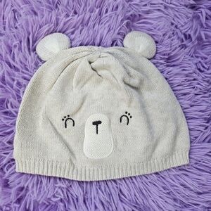Gymboree Woodland Wonder Cotton Bear Hat | 4t-5t